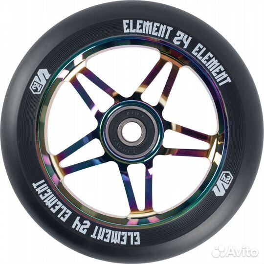 Колесо skip WHL19 110x24 mm неохром Kra537