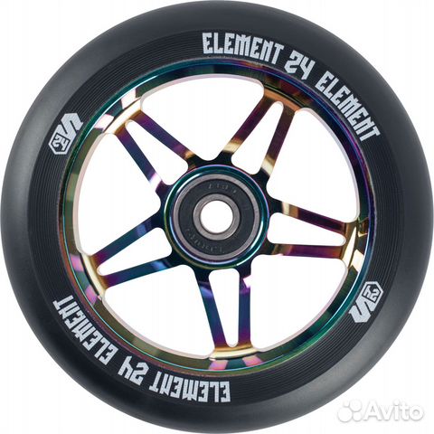 Колесо skip WHL19 110x24 mm неохром Kra537