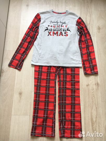 Фэмили лук, Family look пижама новогодняя