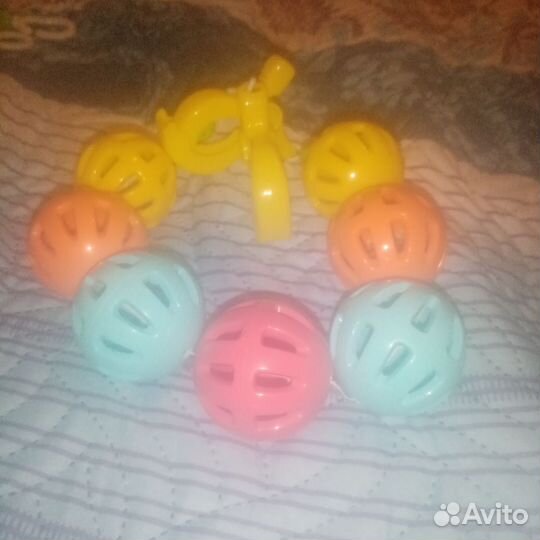 Детские погремушка на коляску, на кроватку