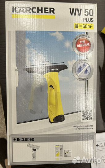 Стеклоочиститель karcher wv 50 plus
