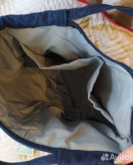 Сумка джинсовая