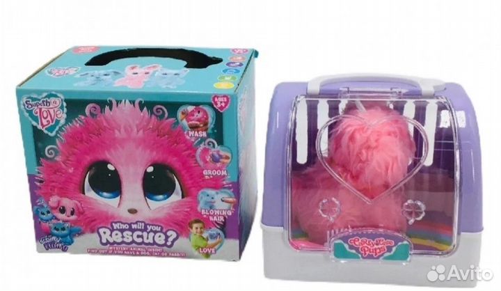 Пушистик в переноске