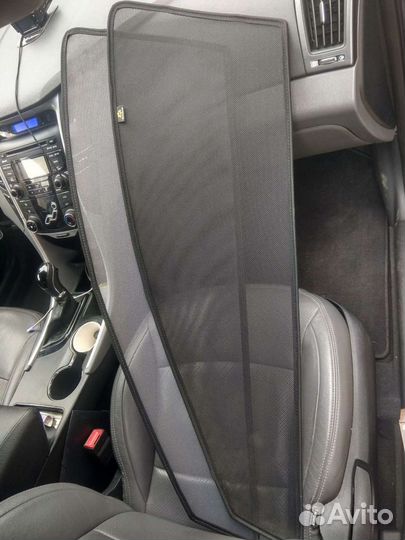 Каркасные шторки на Hyundai Elantra