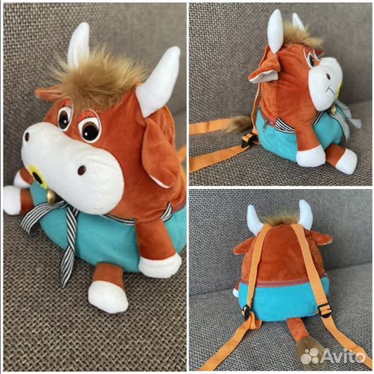 Мягкая игрушка- рюкзак Детская сумочка - игрушка