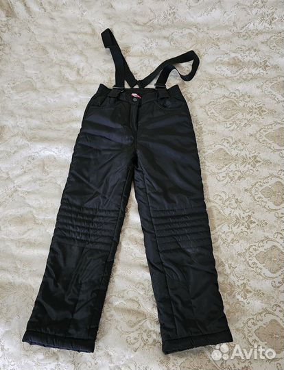 Утепленные брюки для девочки