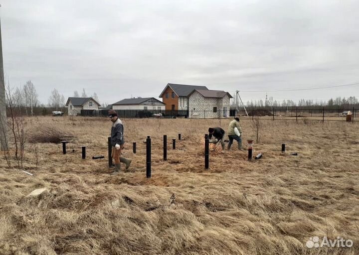 Фундамент под ключ. Винтовые сваи от производителя