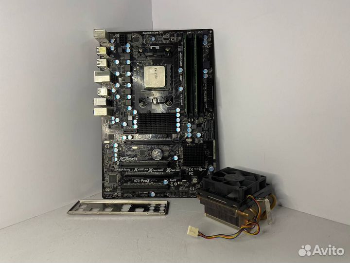 Комплект FX 8350 / AsRock 970 Pro3 / 16 GB
