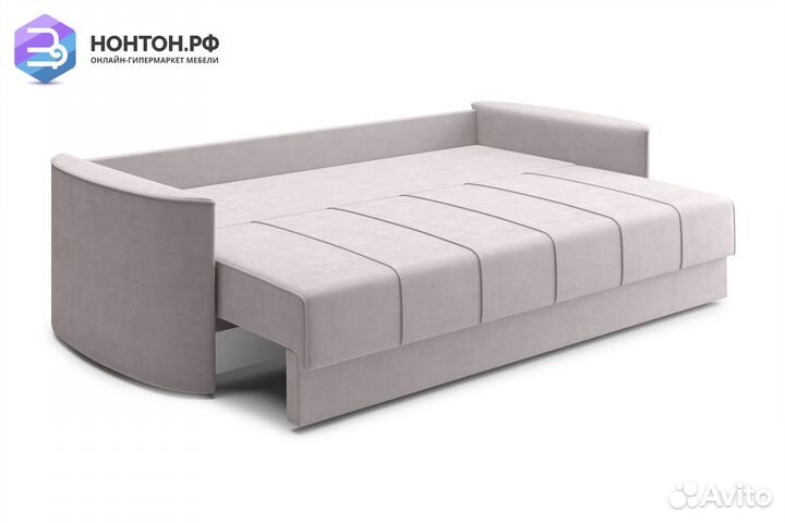 Диван еврокнижка Колибри 3-х местный бежевый