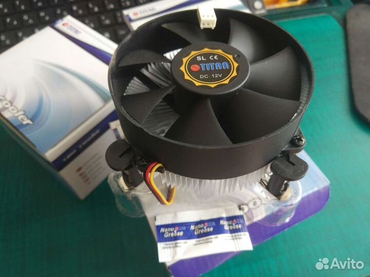 Кулер процеccорный Titan DC-156V925X/R, BOX