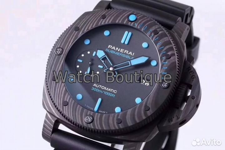 Часы Panerai Submersible Marina Militare Carbotech