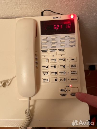 Стационарный телефон с аон