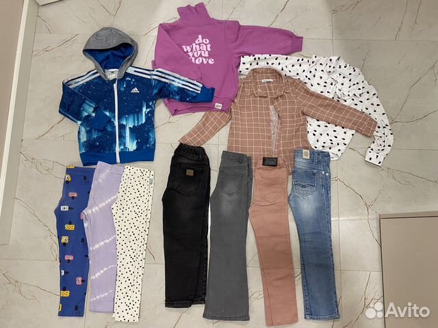 Пакет одежды для девочки 110см