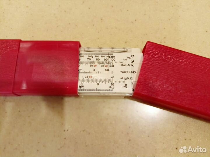 Логарифмическая линейка СССР / новая