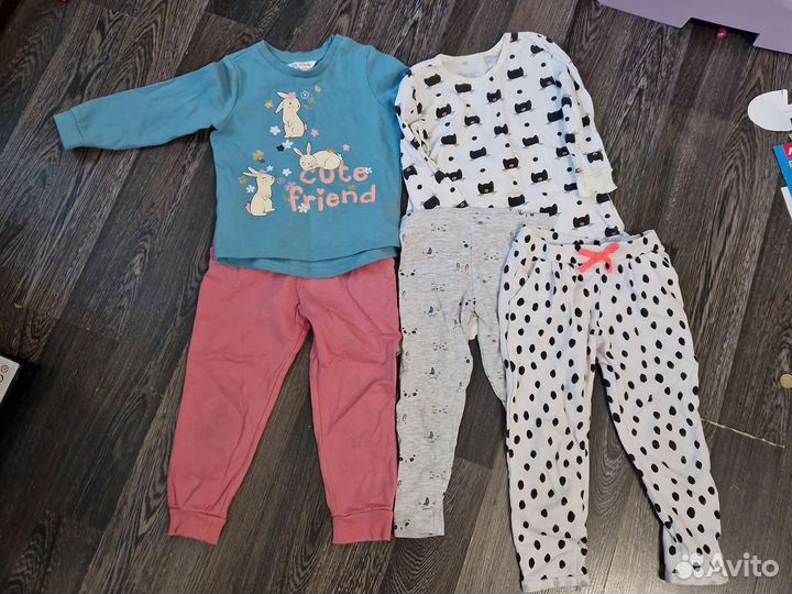 Пакет вещей для девочки 92-104 размер