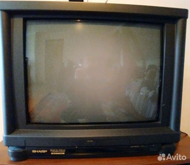 Японский телевизор sharp с ресивером бу