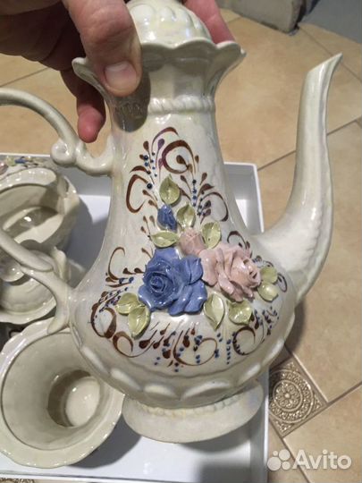 Сервиз керамический ручной работы