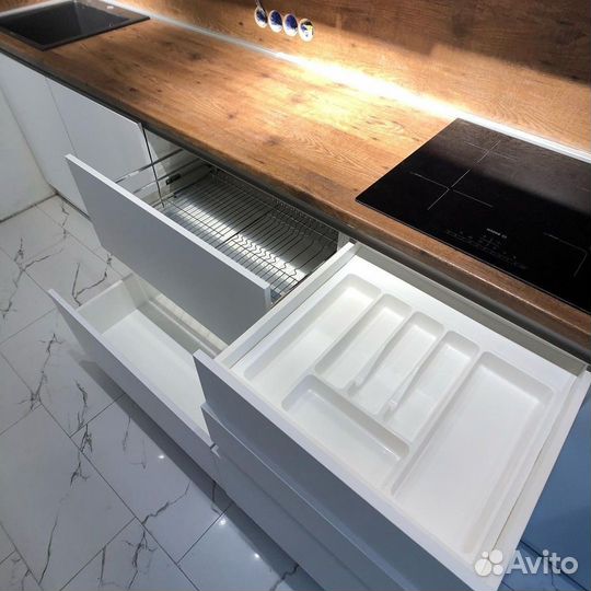 Кухня модульная с подсветкой