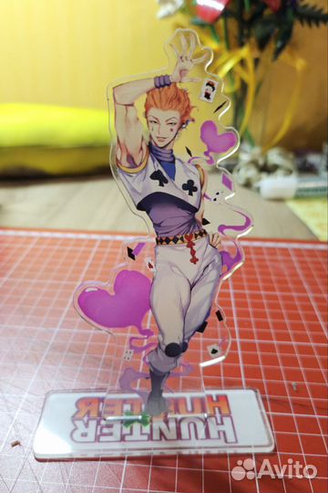 Акриловый стенд хисока hisoka hanterxhanter