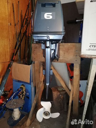 Продам подвесной лодочный мотор ямаха 6(8)