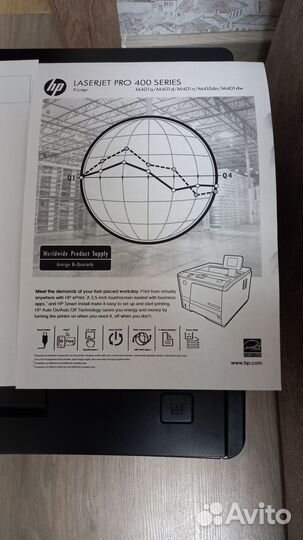 Принтер лазерный HP LaserJet Pro 400 m401dn