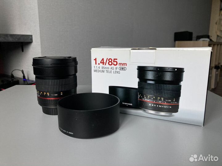 Samyang 85mm f1.4 AS IF UMC (Canon EF)