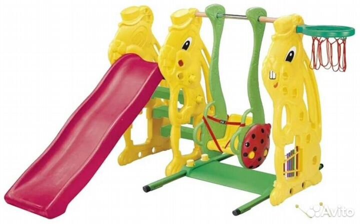 Комплекс уличный спортивный Ching-Ching Заяц SL-08