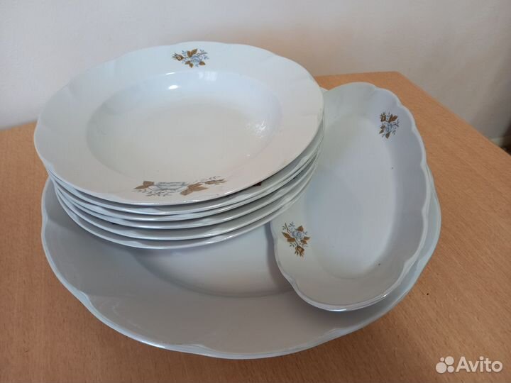 Набор столовой посуды бу