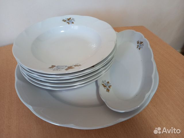 Набор столовой посуды бу