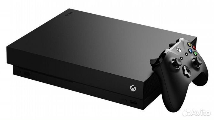 Microsoft Xbox One X 1тб (ростест) б/у