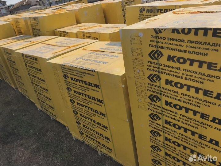 Газоблок Коттедж Д400 В2.108