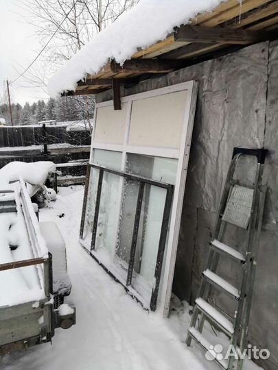 Окна пластиковые бу