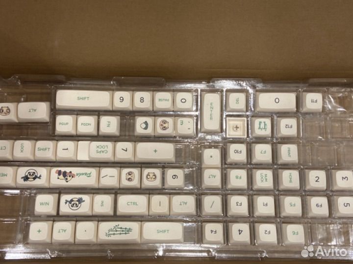 Panda Кейкапы pbt xda