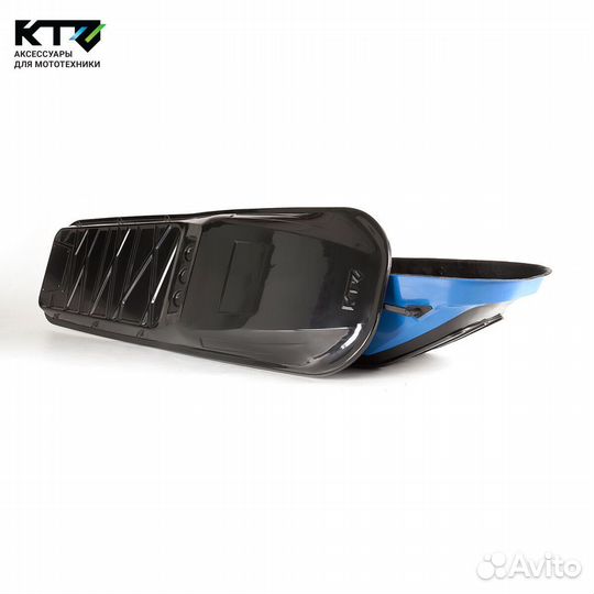 Сани волокуши ктз Актив с жесткой крышкой