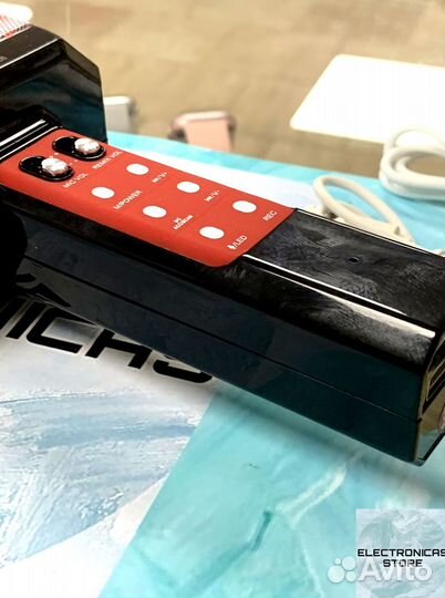 Микрофон с Динамиком WS 1828 Портативный Shining