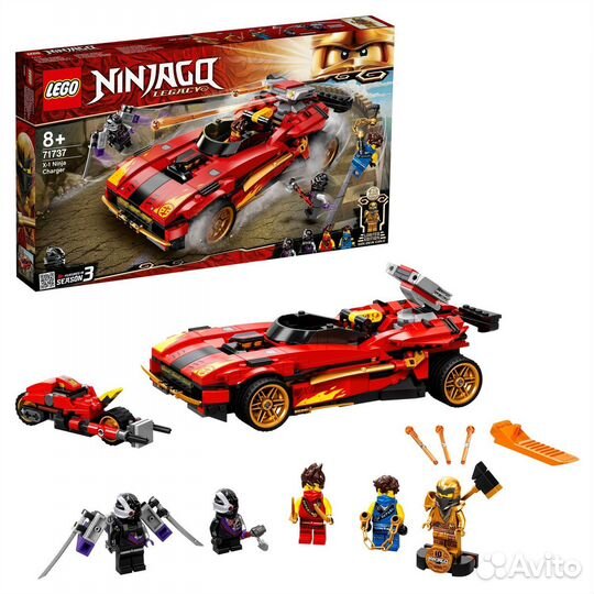 Оригинальный конструктор Лего Lego Ninjago 71737