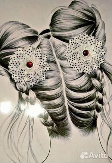 Резинки для волос ручной работы