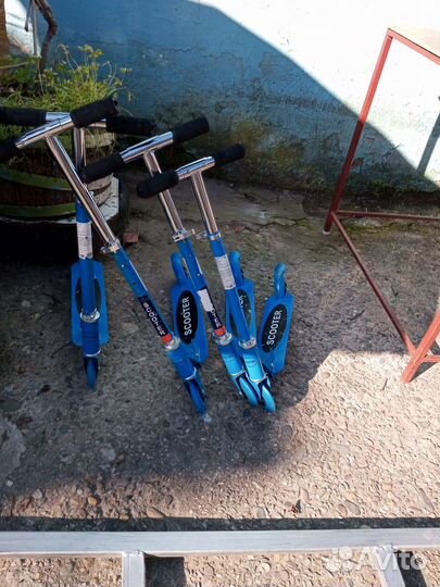 Самокат детский новый