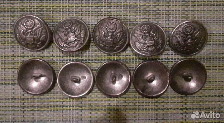 Пуговицы металлические на ножке и винтажные СССР