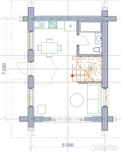Строительство деревянного дома Классик