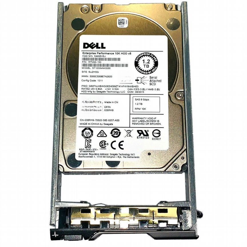 [036RH9] Жесткий Диск Dell 36rh9 1.2tb Sas 2,5 036rh9