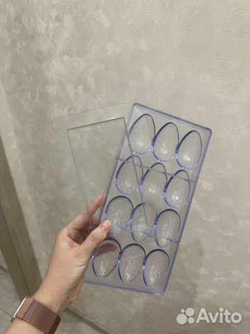 Пластиковая форма для шоколада