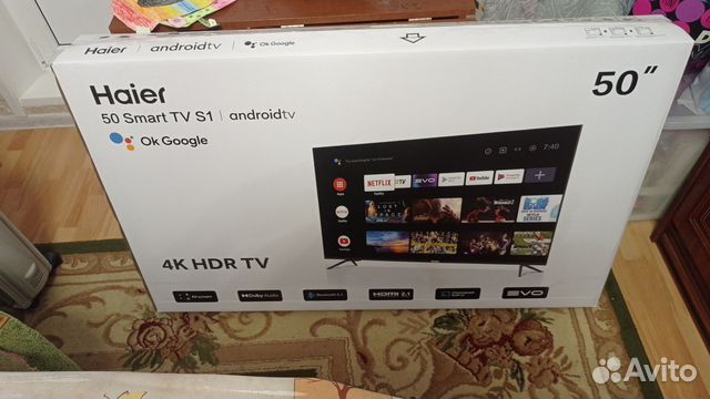 Телевизор smart tv хаер 50 дюймов купить в Нижнем Новгороде ...