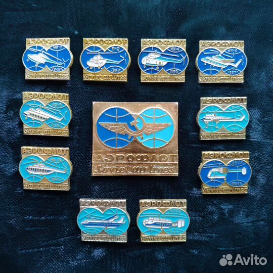 Значки СССР серии и наборы на разные темы