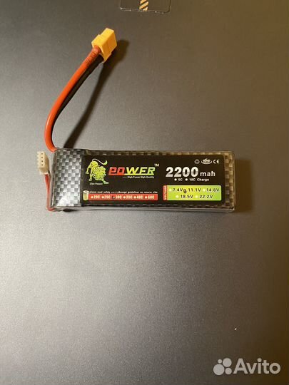 Аккумулятор Lipo 3s 2200 мАч