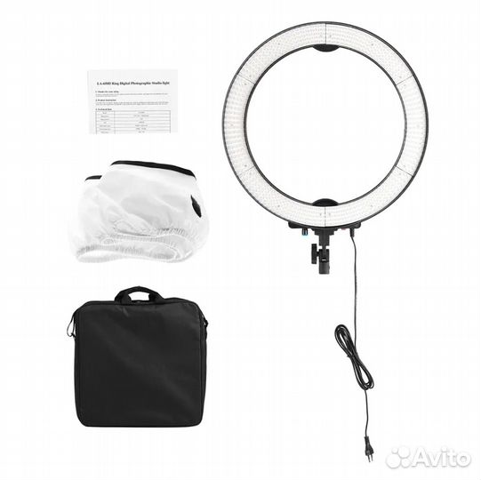 Кольцевая лампа со штативом бу