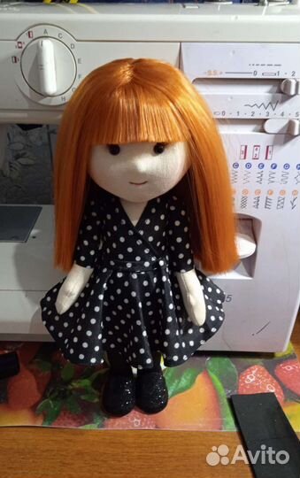 Текстильная кукла на заказ по фотографии