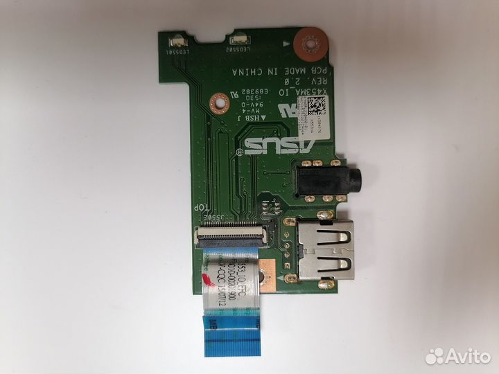 Плата X453MA IO Rev.2.0 для ноутбука Asus X553MA