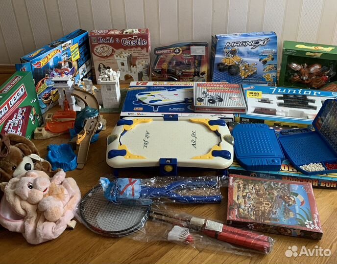 Игры настольные и развивающие