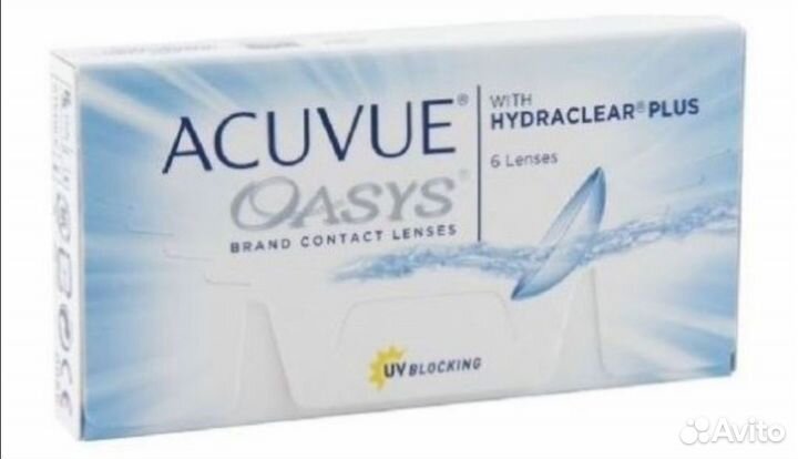 Линзы контактные acuvue oasys двухнедельные